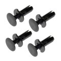 Multipurpose Retainers For Toyota 4runner 2003 To 2009 Nylon Black 15 1mm Center Groove Diameter 18 Length Replaces 90467-07188 