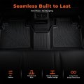 3pcs Car Floor Mats For Colorado And Canyon Crew Cab 2023 2026 Front Rear Tpe Black Vehicle Specific Fit