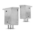 Front Bumper Bracket Pair For Toyota Tacoma 2005 To 2015 Driver And Passenger Side Reinforcement Extension Aluminum To1026106 