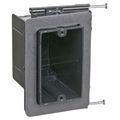 Carlon Fn-23 Outlet Box New Work Vapor-tight 1 Gang 3-5 8-inch Length By 2-1 4-inch Width Depth Black 
