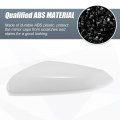X Autohaux Car Rear View Left Driver Side Mirror Cover Cap Replacement White For Honda Civic 2016-2021 Guard Covers Exterior