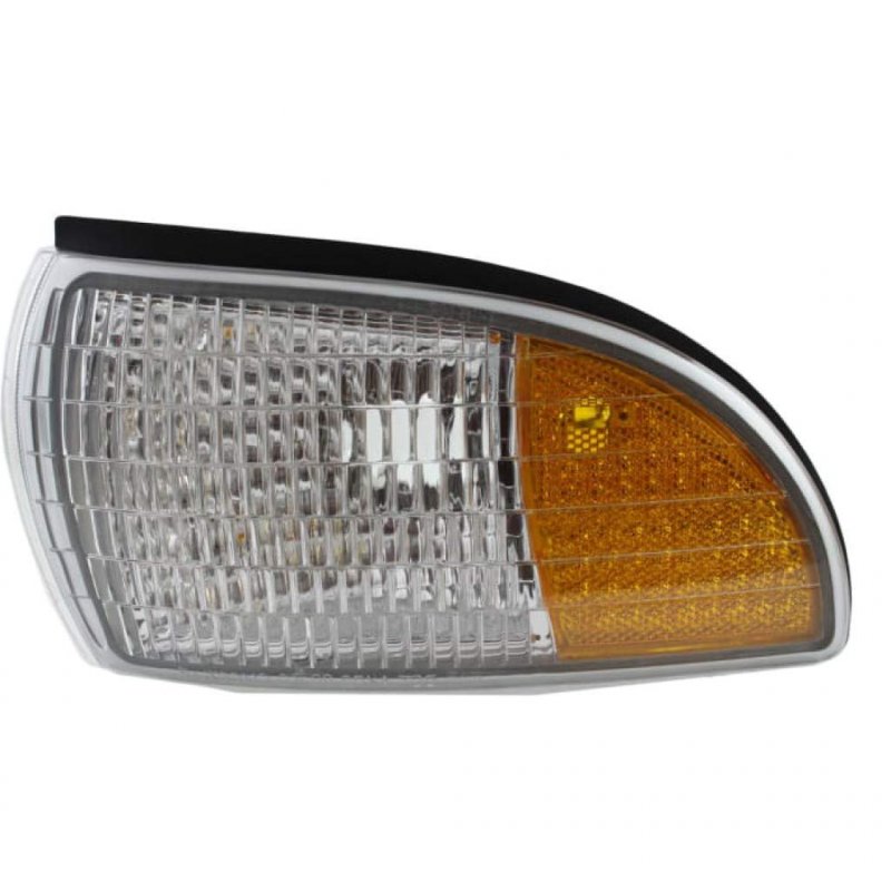 Front Driver Side Marker Light Assembly With Cornering Lamp For Chevy Impala 1994 1995 1996 And Caprice 1991 Gm2520120