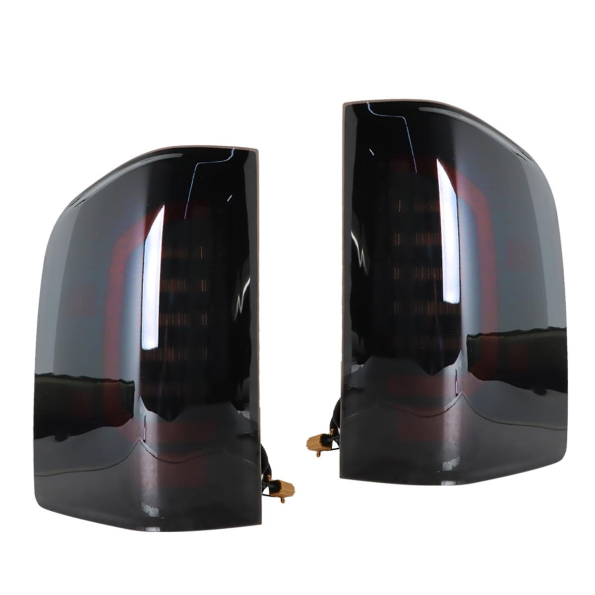 Tail Light Brake Lamp Assembly For Silverado 2007 2013 Driver And Passenger Side Smoked Lens Replacement 25958482 25958483