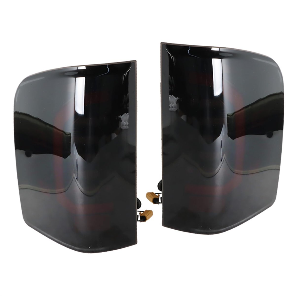 Tail Light Brake Lamp Assembly For Silverado 2007 2013 Driver And Passenger Side Smoked Lens Replacement 25958482 25958483