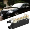 Qiilu Air Suspension Solenoid Valve Block For S350 S430 S500 S600 S55 S65 Part Number 2203200258