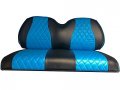 Gcgc Club Car Precedent Front Seat Covers Diamond Stitching Skyblue 