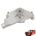 1 Set Satin Aluminum Short Water Pump High Volume Replacement For Bbc 396 427 454 