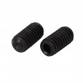 Uxcell 5 16 Inch-18 X 8 Inch Thread Hex Socket Set Cup Point Grub Screws Black 30 Pcs