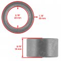 Caltric 8x Roller Clutch Weight Compatible With Arctic Cat Wildcat 1000 2013 28g