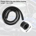 X Autohaux Silicone Vacuum Tubing Hose Line Automotive Engine Air Intake Pipe Black Id 16mm 4 92ft Length