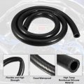 X Autohaux Silicone Vacuum Tubing Hose Line Automotive Engine Air Intake Pipe Black Id 16mm 4 92ft Length