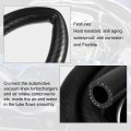 X Autohaux Silicone Vacuum Tubing Hose Line Automotive Engine Air Intake Pipe Black Id 16mm 4 92ft Length