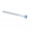 Prime-line Wood Screws Flat Head Phillips Drive 6 X 1-3 4 In Zinc Plated 50 Pack 