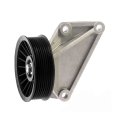 Air Conditioning Bypass Pulley For Ford E-550 Econoline Super Duty 2002 Serpentine Plastic With Aluminum Bracket 114mm Outside 