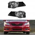 Fog Light Lamp Assembly For 2007 2008 2009 Toyota Camry Driver And Passenger Side With Bulbs Front Bumper Covers Harness Switch 
