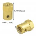 2 Pack Synchronous Turntable Motors 100 To 7v Ac 50 60hz 2 5 3 Rpm Ccw Cw 4w With 7mm Flexible Coupling Connectors And 6ft