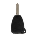 Keyless Entry Transmitter Cover For Chrysler Aspen 2007 2008 2009 Black Plastic Rubber Metal 4 Buttons Replacement 68003659ab 