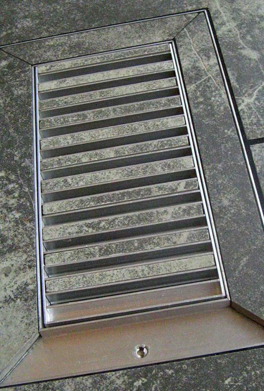 Chameleon Floor Vent Registers Match Any Tile Hardwood Or Laminate 6 X 14 1 2