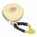 Anzio Soft Synthetic Shackle Rope 1 2 Inch 38 000 Lbs Breaking Strength Wll 15 Yellow