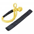 Anzio Soft Synthetic Shackle Rope 1 2 Inch 38 000 Lbs Breaking Strength Wll 15 Yellow