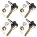 Caltric 2 Tie Rod End Kit Compatible With Yamaha Kodiak 400 Yfm400 Yfm400f Yfm-400f 4wd 1993-1996