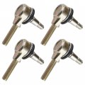 Caltric 2 Tie Rod End Kit Compatible With Yamaha Kodiak 400 Yfm400 Yfm400f Yfm-400f 4wd 1993-1996