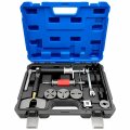 Zktool 10pc Pneumatic Brake Caliper Compressor Wind Back Tool With Three Adjustable Drive Key Disc Adapters Essential Kit For 