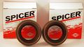 Two Spicer Front Inner Axle Seals For 03-16 Jeep Tj Jk Wrangler Rubicon Dana 44 