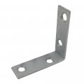 Prime-line Mp11350-4 Corner Bracket 2 In Steel Construction Galvanized Finish L-angle 4 Pack 