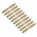 Uxcell 4x25mm Hanger Bolts 80pcs Double Ended Self-tapping Thread Wood To Dowel Screws For Connecting