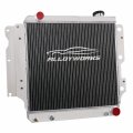 Alloyworks 3 Row Full Aluminum Radiator For Jeep Wrangler Yj Tj 1987-2006 