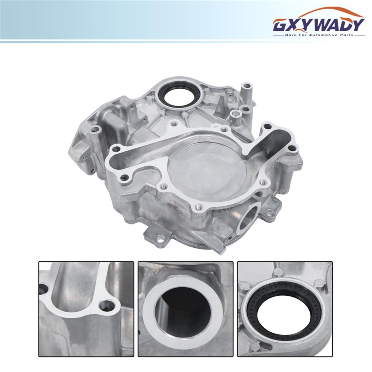 Timing Cover Without Oil Pump Replacement For F48e-6059 Mustang Taurus Sable 3 8l 1994-1995