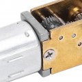 Dc Brush 3v Mini Gear Motor Micro Turbo Worm Geared 1218gea N20 Reduction Dc 16rpm