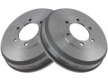 Rear Brake Drum Set Of 2 For 2004-2012 Chevy Colorado 