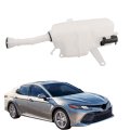 Windshield Washer Fluid Reservoir Front No Liquid Level Sensor With Tube White Replacement For Toyota Camry 2018-2022 To1288239 
