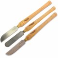 Hurricane Turning Tools Hss 3 Piece Scraper Set Right Side Left Round Nose 1 2 Wide Standard Series Woodturning 