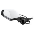 Partszen 1592031-00-e Left Driver Rearview Mirror White Fit For Tesla Model 3 2017-2023 