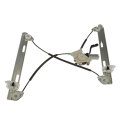 Power Window Regulator Front Driver Side For Jeep Compass 2007 2017 Electric Motor Assembly Steel And Plastic 68002897aa 