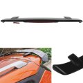 1pc Rear Window Roof Spoiler Abs Matte Black For 2004-2006 Scion Xa