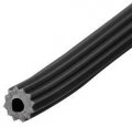 Crl 5cbl240 Black 240 Screen Retainer Spline 500 Foot Roll 