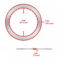 Caltric Clutch Steel Plates Compatible With Honda Rebel 500 Cmx500 2020-2023 22210-mkg-305
