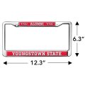 Youngstown State University Alumni Logo Full Size Standard License Plate Metal Frame