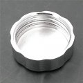 Hongk- Chrome Billet Rear Brake Fluid Reservoir Oil Cap Compatible With Yamaha Yzf R6 R6s R1 B01c0ssvp0