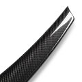 Auto Dynasty V-style Rear Car Trunk Lid Spoiler Compatible With Audi A4 Quattro Sedan 2013-2016 Glossy Black Carbon Fiber