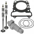 Caltric Camshaft And Cylinder Head Valve Gasket Kit Compatible With Yamaha Kodiak 400 Yfm400 2000 2001