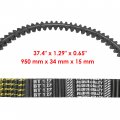 Caltric Drive Belt Compatible With Arctic Cat Prowler 1000 Xt 2015 2016 2017 Trv Ltd 2009-2015