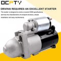 Ocpty New Starter Replacement Fit For Chevy Gmc Isuzu Oldsmobile Silverado Astro Blazer Express Bravada 1999-2004