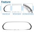 Front Lower Grille Trim Hood Bumpere Grill For Mini Cooper F55 F56 F57 Kidney Grill Chrome Silver Tonlower Grille Trim Hood