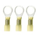 Heat Shrink Solder Terminals Yellow 12 To 10 Ga Gauge 1 2 In Stud Size Dual Wall Alx-pau-si-hp2400-cla1 