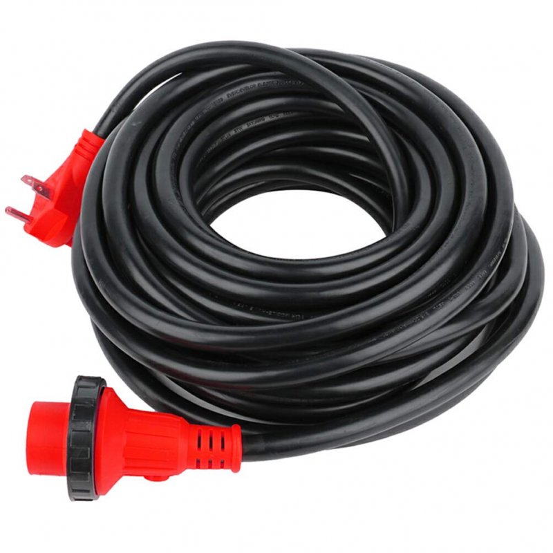 Rv Cord 30amp Extension 50foot Heavy Duty Cords With Twist Lock Connector For Trailer Camper Motorhome